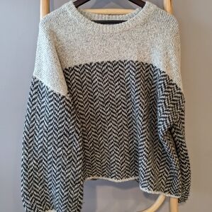Blu Pepper Sweater- Bell Sleeves